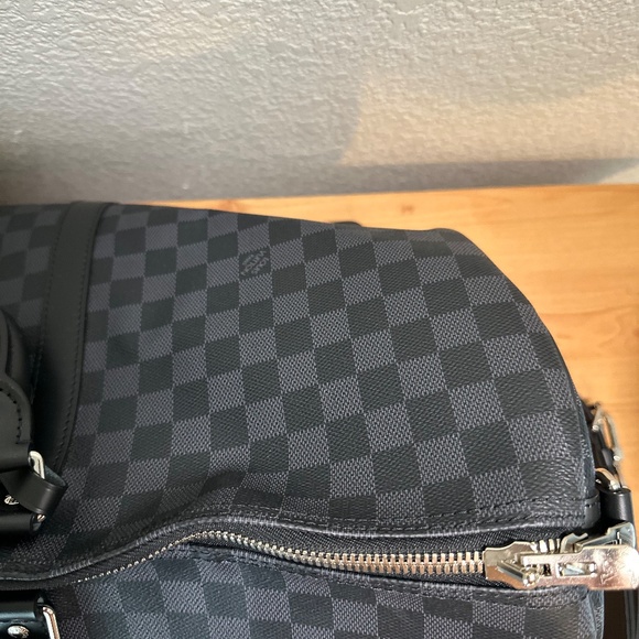 New Louis Vuitton Keepall Bandouliere Damier Geant Canvas 55 - Picture 7 of 16